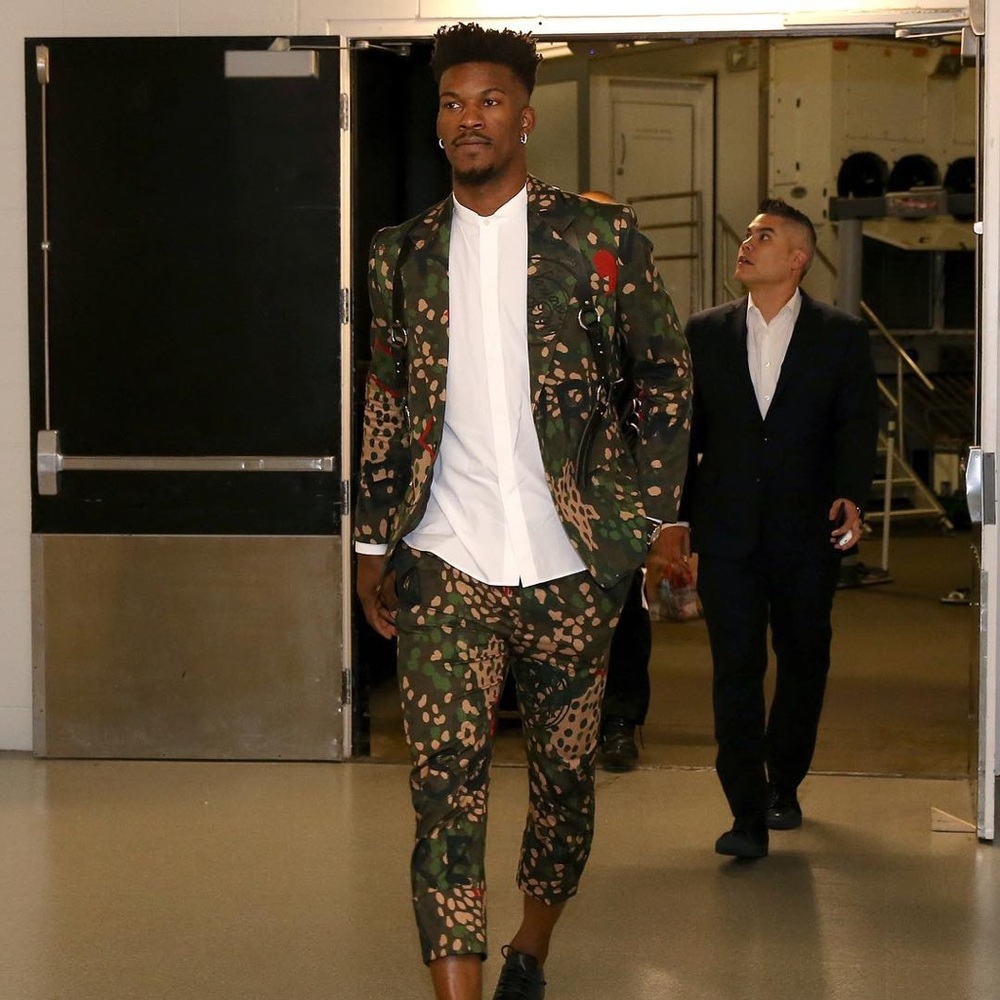 VIVIENNE WESTWOOD mens camo suit.